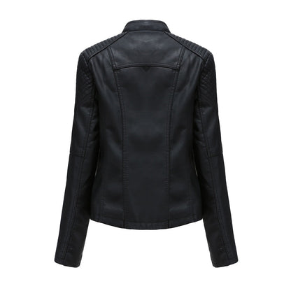 Shadowcrest – Women’s Faux Leather Jacket
