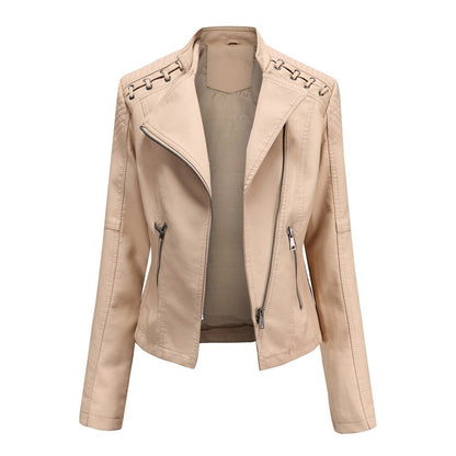 Shadowcrest – Women’s Faux Leather Jacket