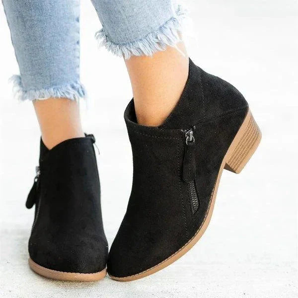 Leather Orthopedic Women's Boots: Candace