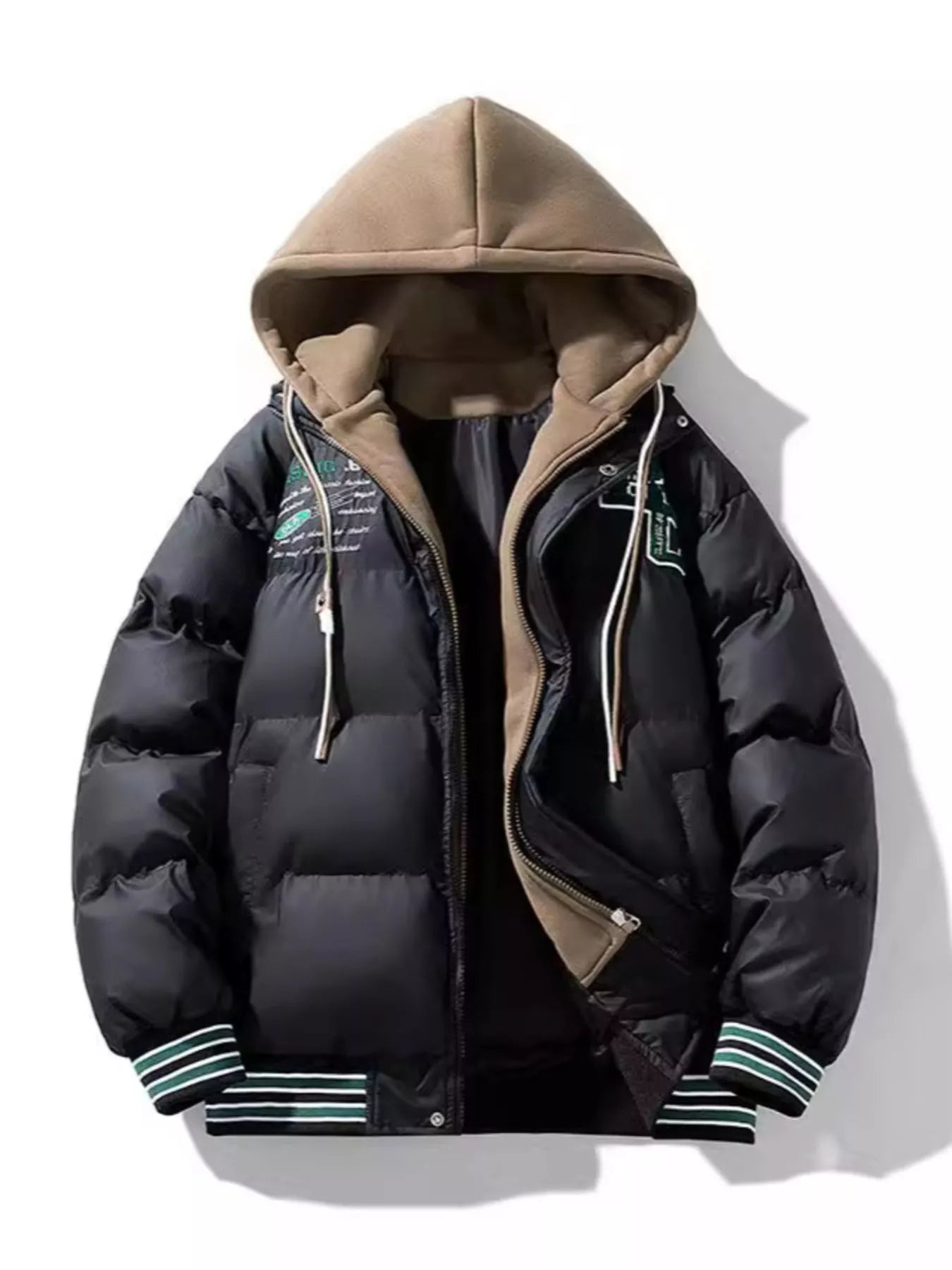 Big and Tall Insulated Hoodie Coat