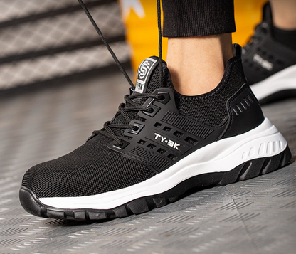 Ergonomic Steel Toe Work Trainers Non-Slip
