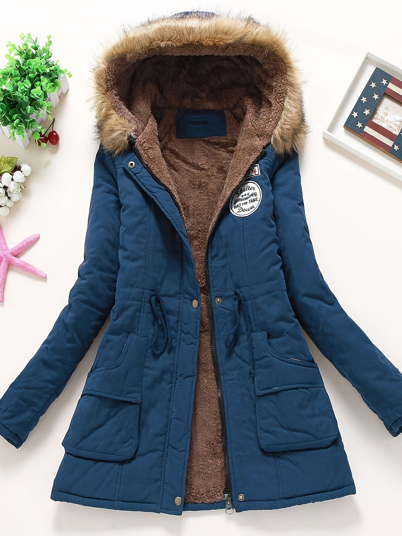 Waterproof Ladies Winter Coat with Hood