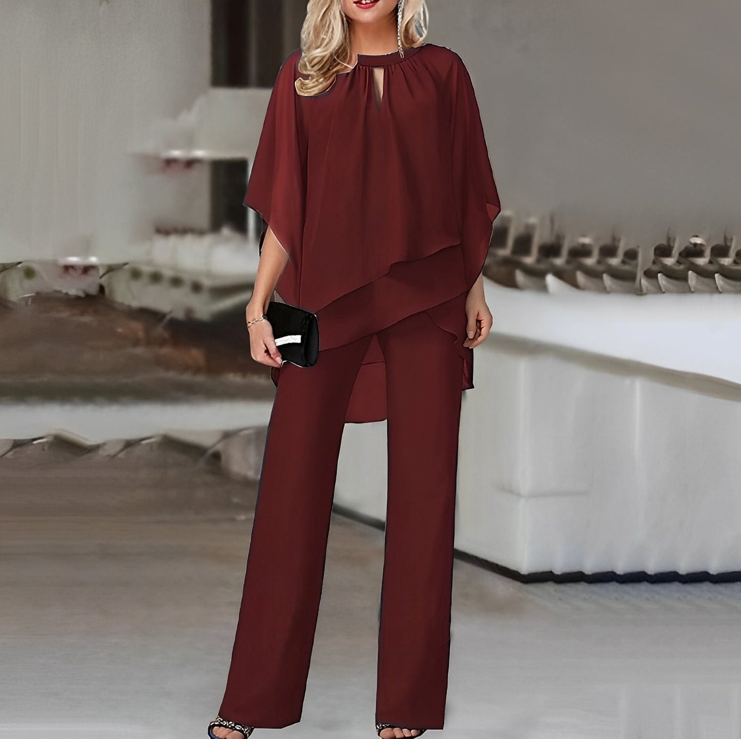 Chic 2-Piece Women's Clothing Set - BritishElegance