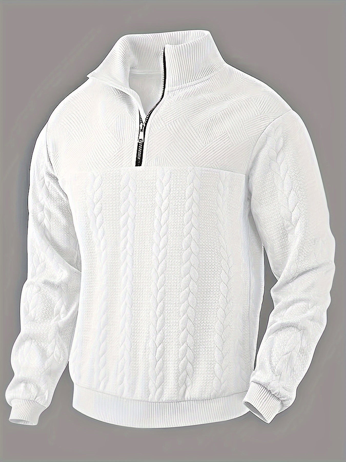 Men's Warm Crew Neck Winter Sweater - BritishElegance