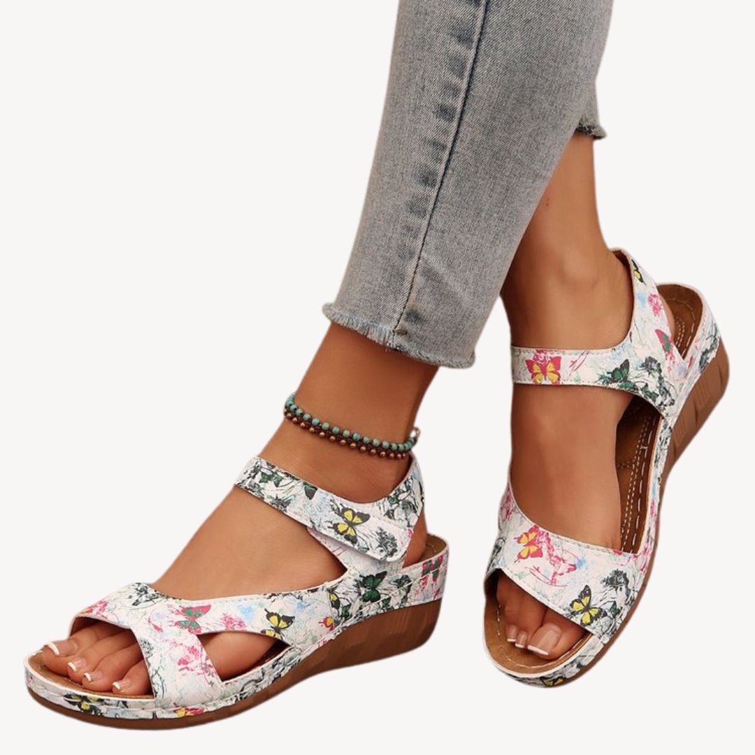 Leather Orthopedic Sandals Women