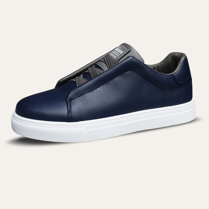 The Ashford Premium Leather Slip On Orthopedic Trainers for men