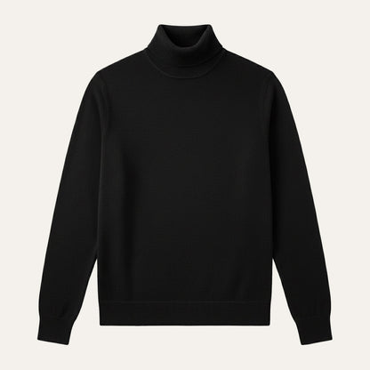 The Banbury Men's Classic Turtleneck Knit Sweater