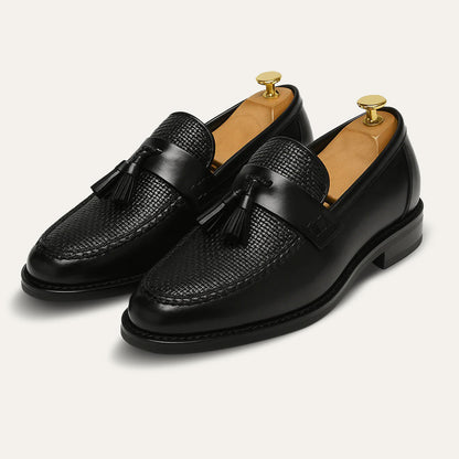 The Carmarthen Men's Formal Leather Tassel Loafers