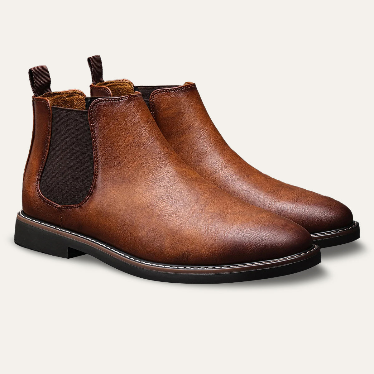 Men’s Classic Smooth Leather Chelsea Boots