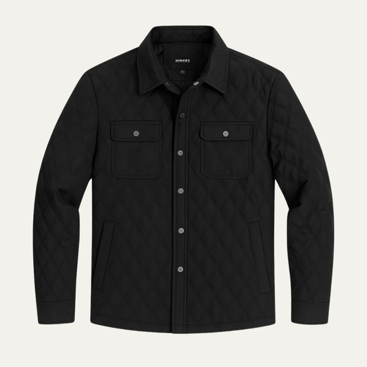 The Trastevere Men's Lightweight Diamond Padded Quilted Jacket