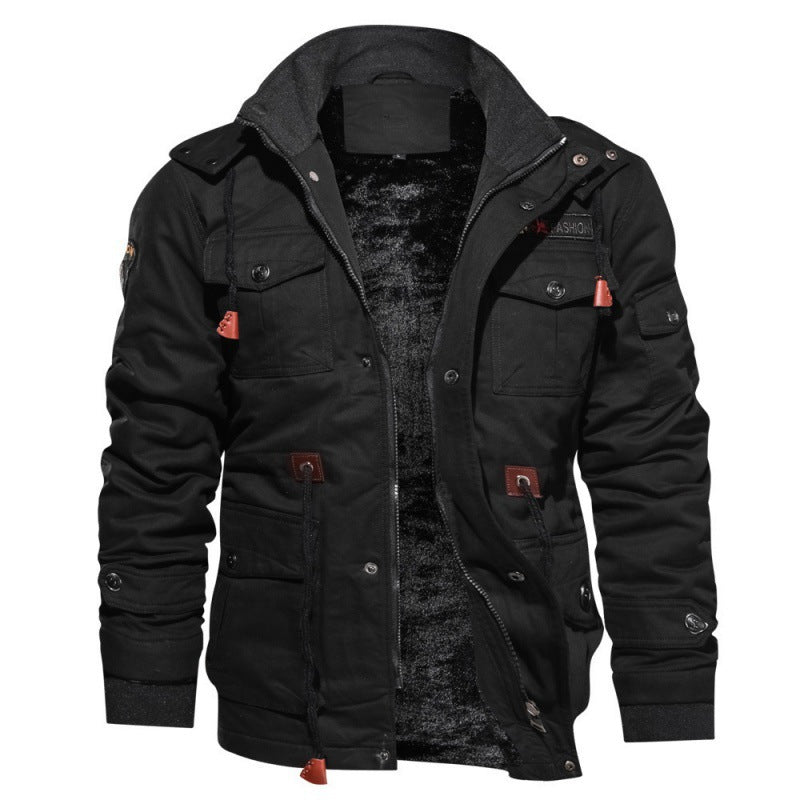 Fleece-Lined Winter Jacket for Men - Finn