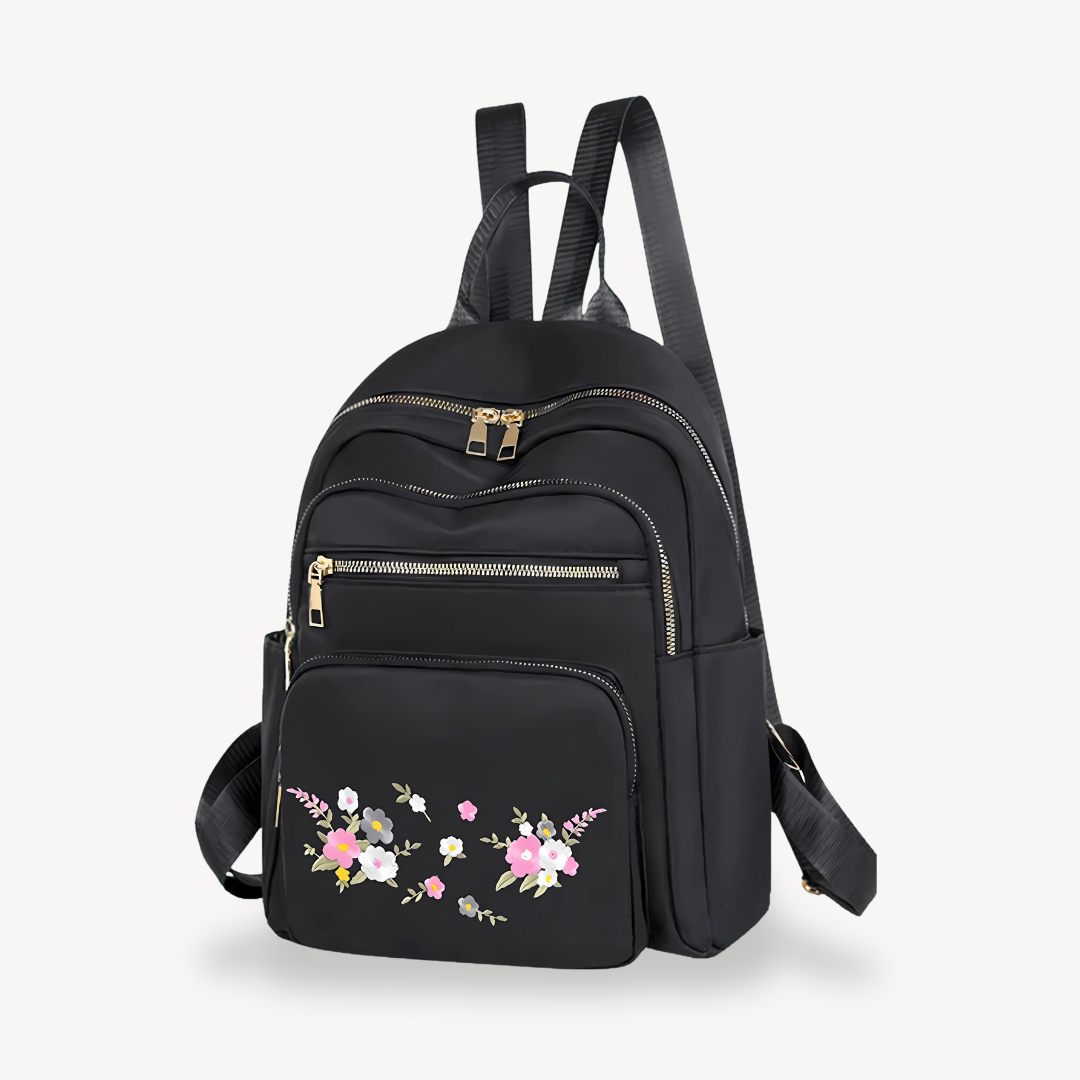 Women's Quilted Nylon Backpack