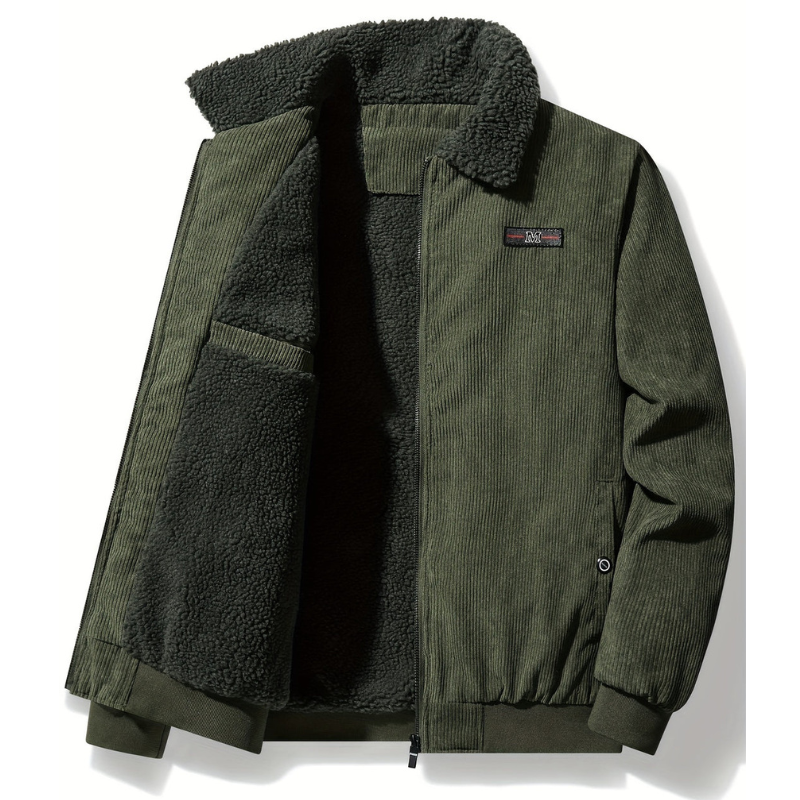 Cevori Vintage Reverse Collar Winter Jacket