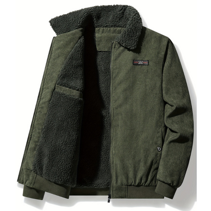 Cevori Vintage Reverse Collar Winter Jacket