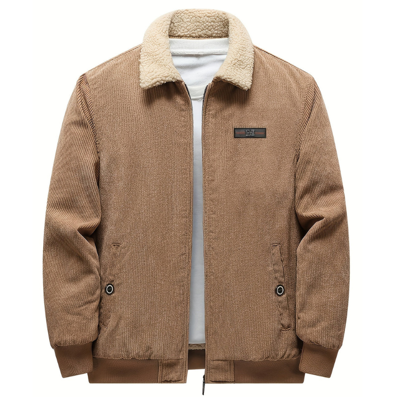 Cevori Vintage Reverse Collar Winter Jacket