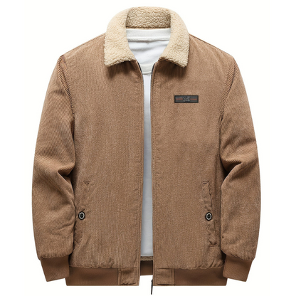 Cevori Vintage Reverse Collar Winter Jacket