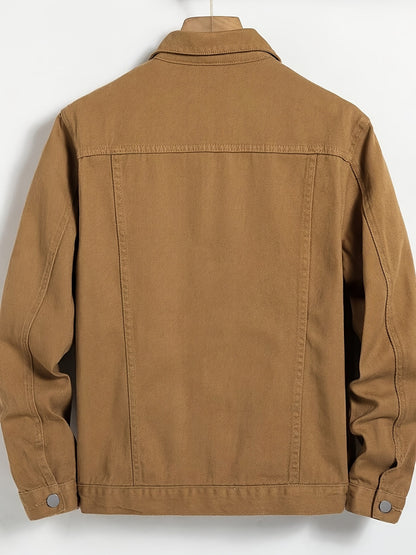 Men’s Classic Button Front Trucker Jacket