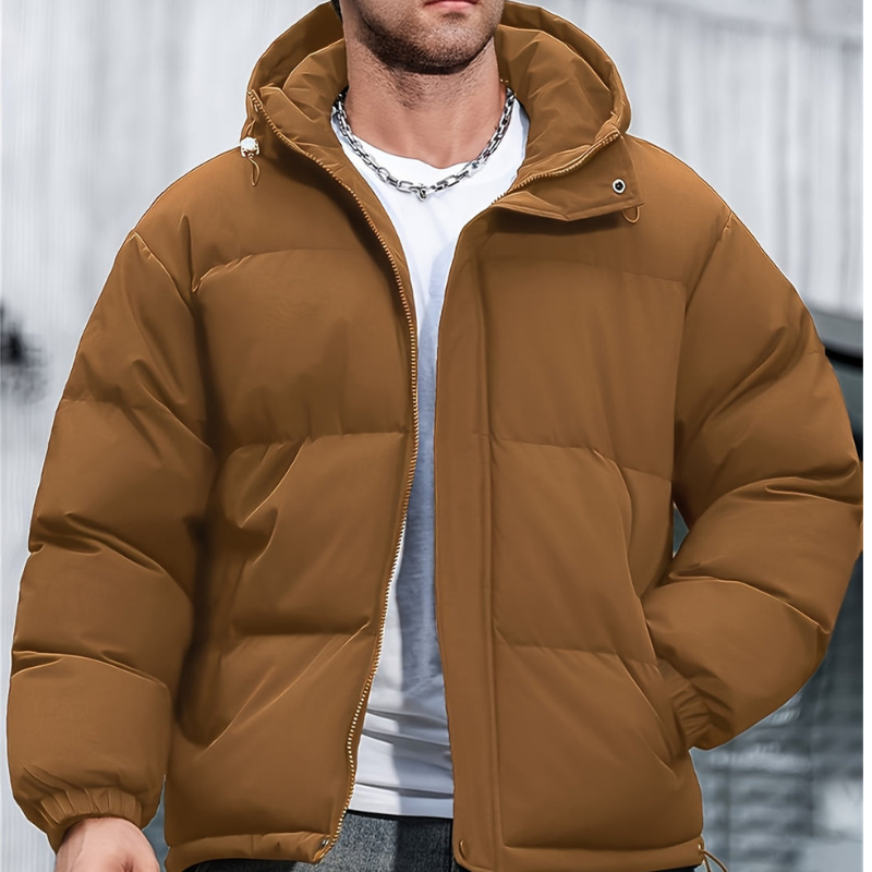 Cevori Winter Light Puffer Jacket with Hood