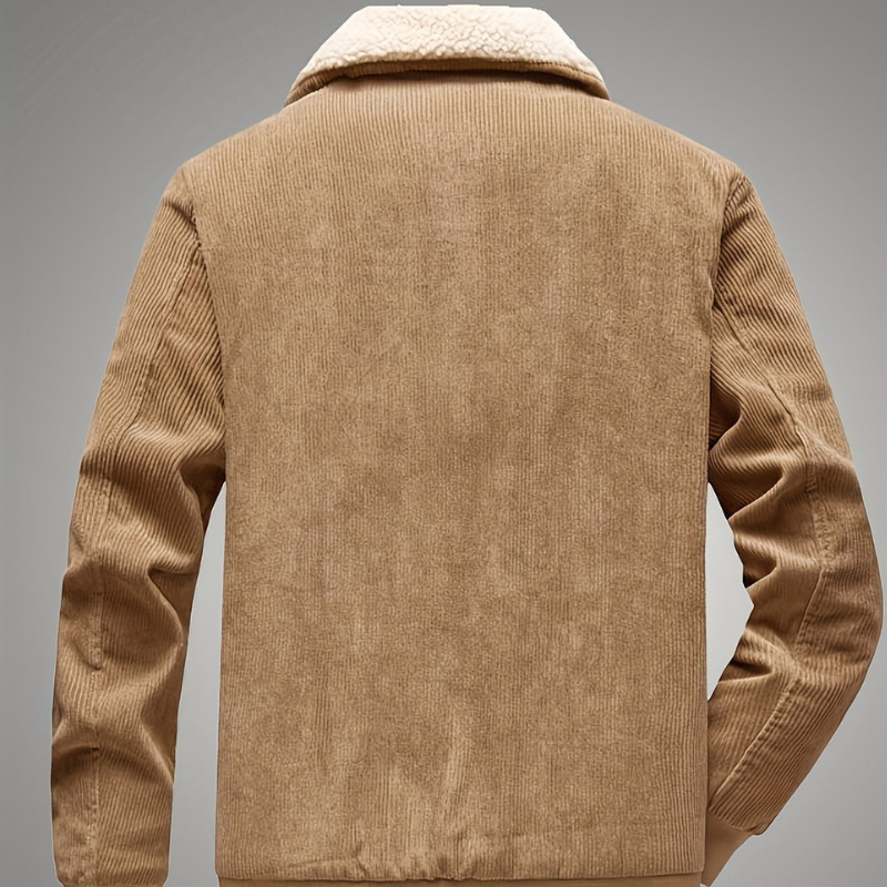 Cevori Vintage Reverse Collar Winter Jacket