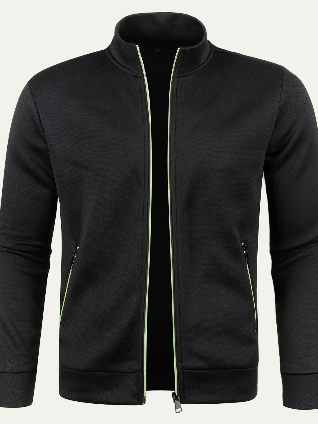 Men’s Stand Collar Fleece Jacket