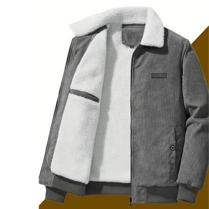 Cevori Vintage Reverse Collar Winter Jacket