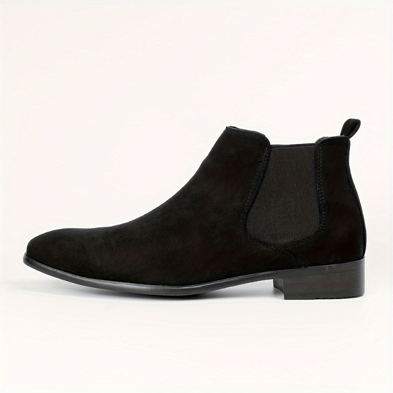 Men’s Suede Look Formal Chelsea Boots