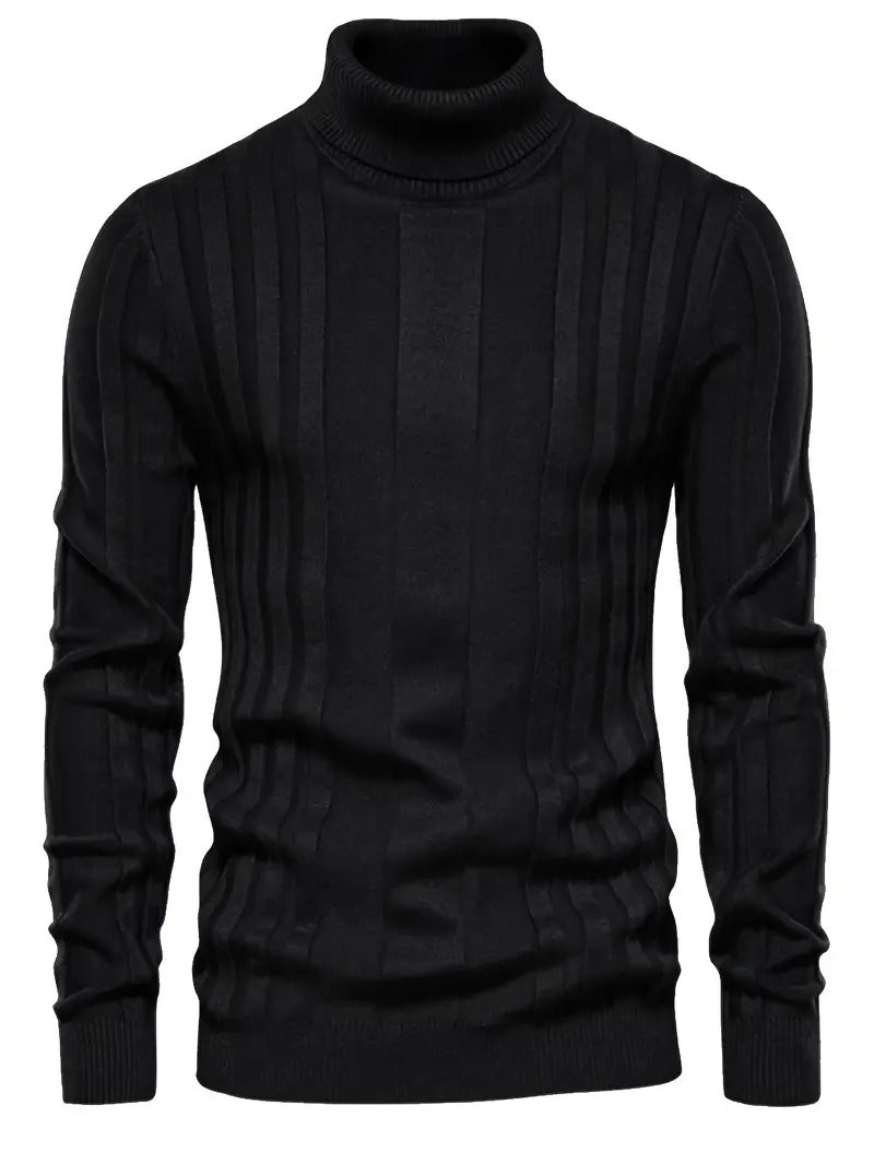 Cevori Comfort Knit Turtleneck Jumper