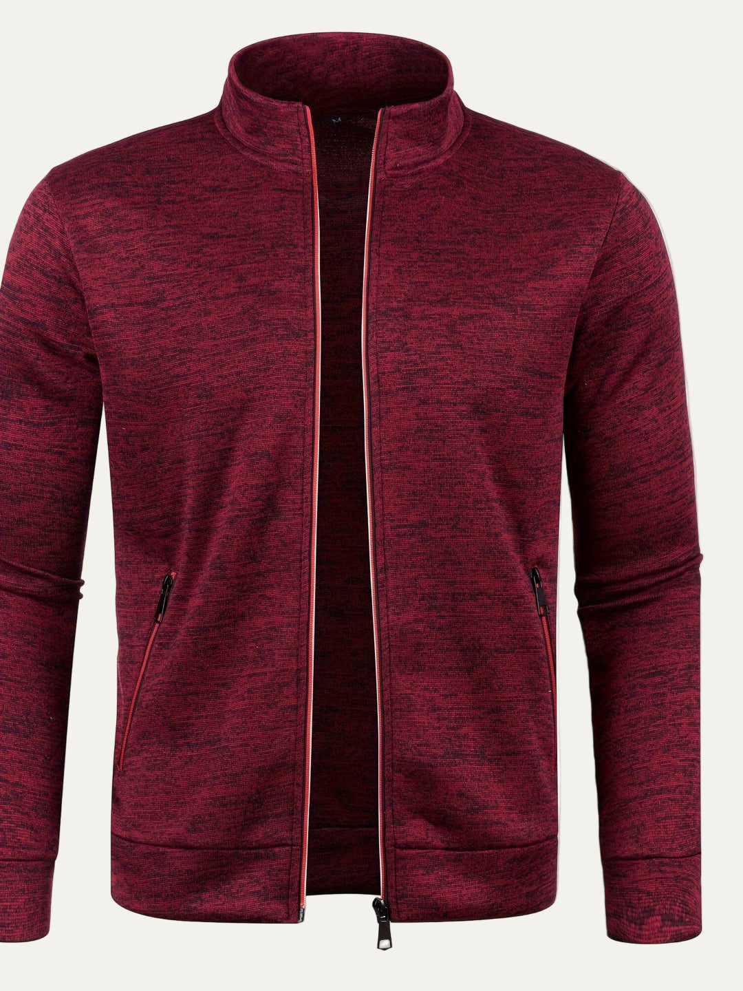 Men’s Stand Collar Fleece Jacket