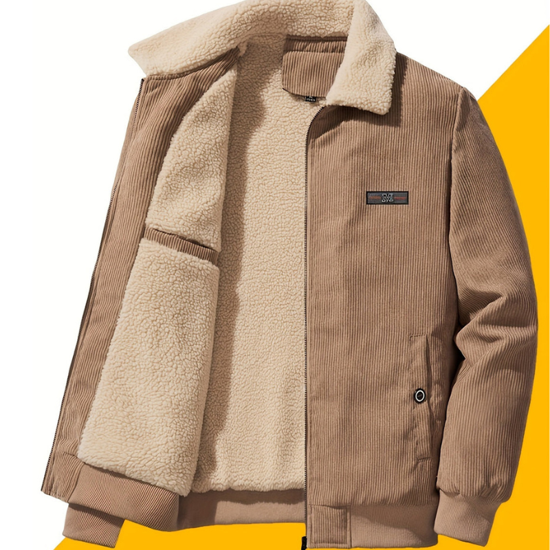 Cevori Vintage Reverse Collar Winter Jacket