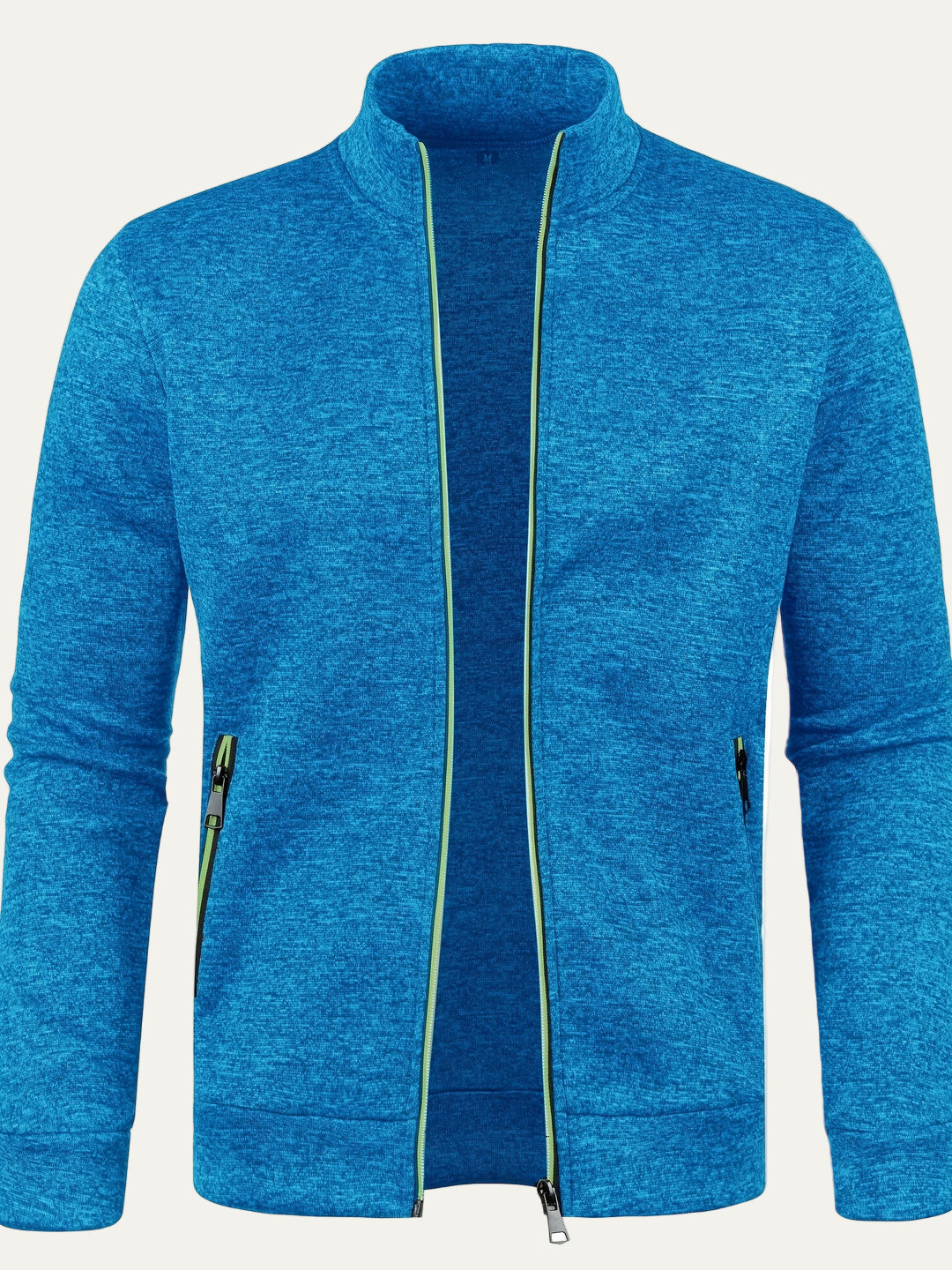 Men’s Stand Collar Fleece Jacket
