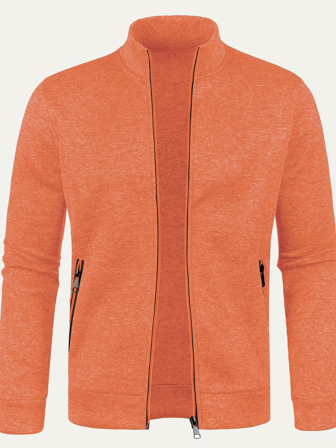 Men’s Stand Collar Fleece Jacket