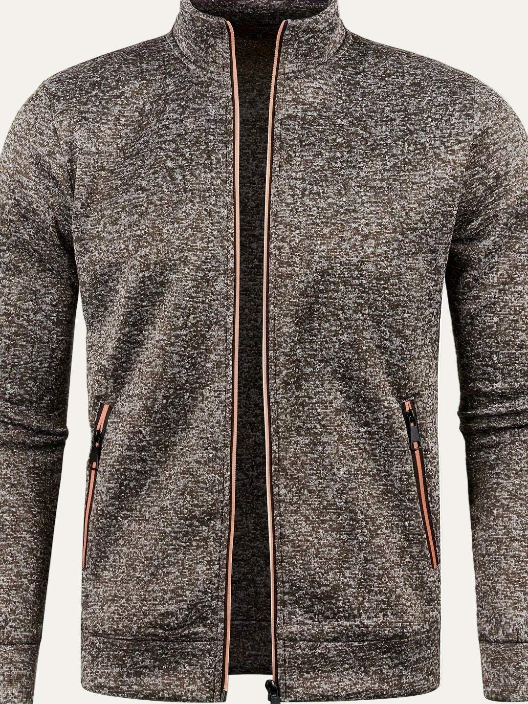 Men’s Stand Collar Fleece Jacket