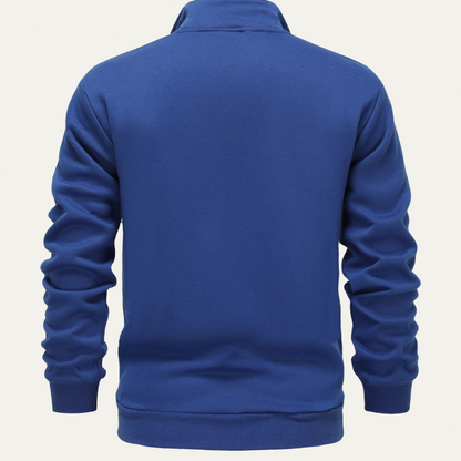 Men’s Classic Stand Collar Track Zip Jacket