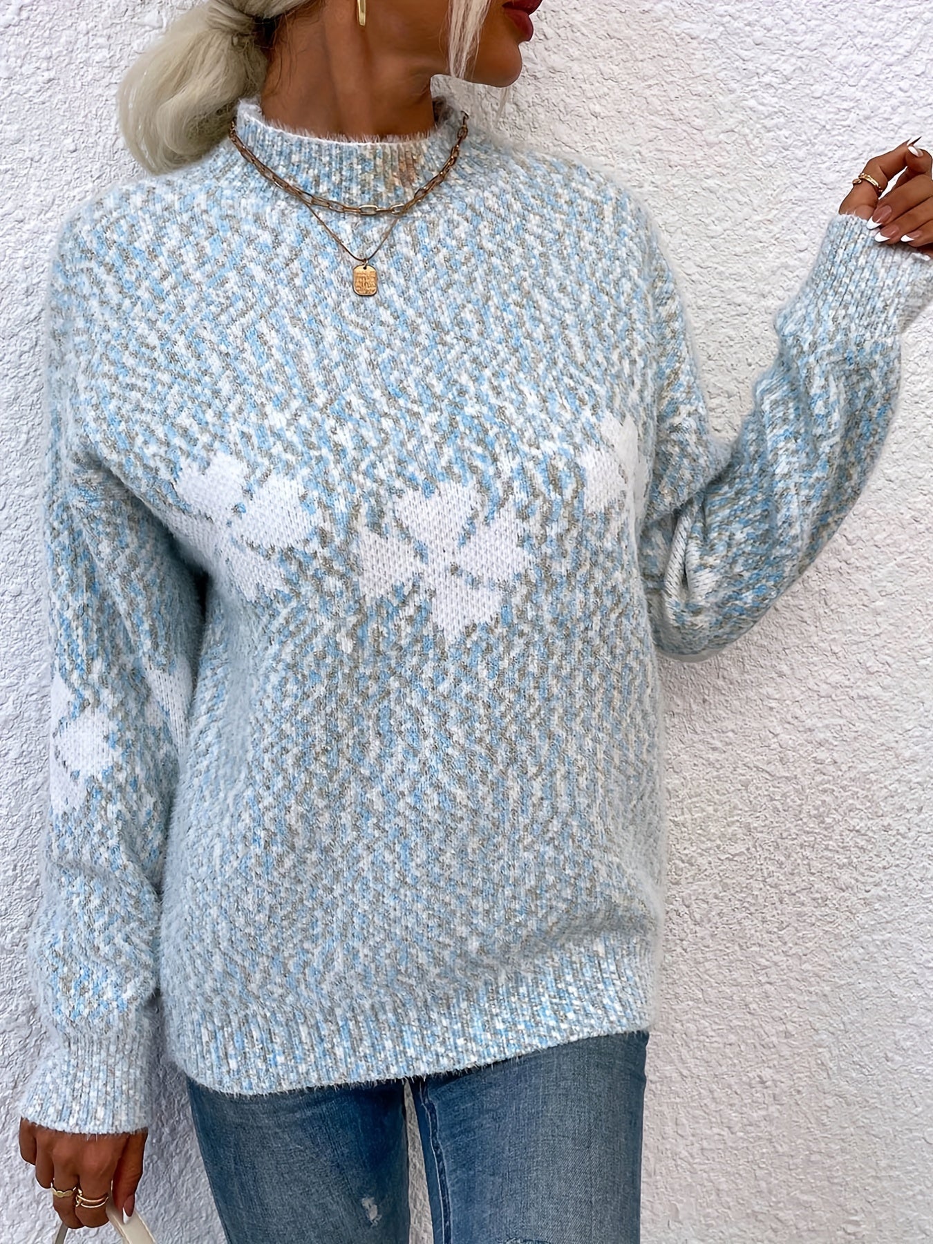 Four-Leaf Clover Sweater - Maeve