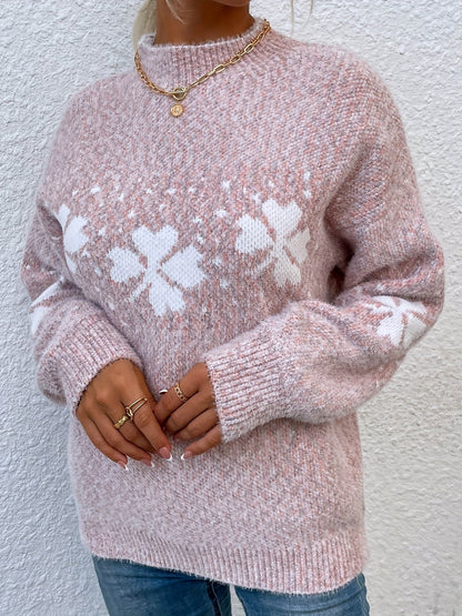 Four-Leaf Clover Sweater - Maeve