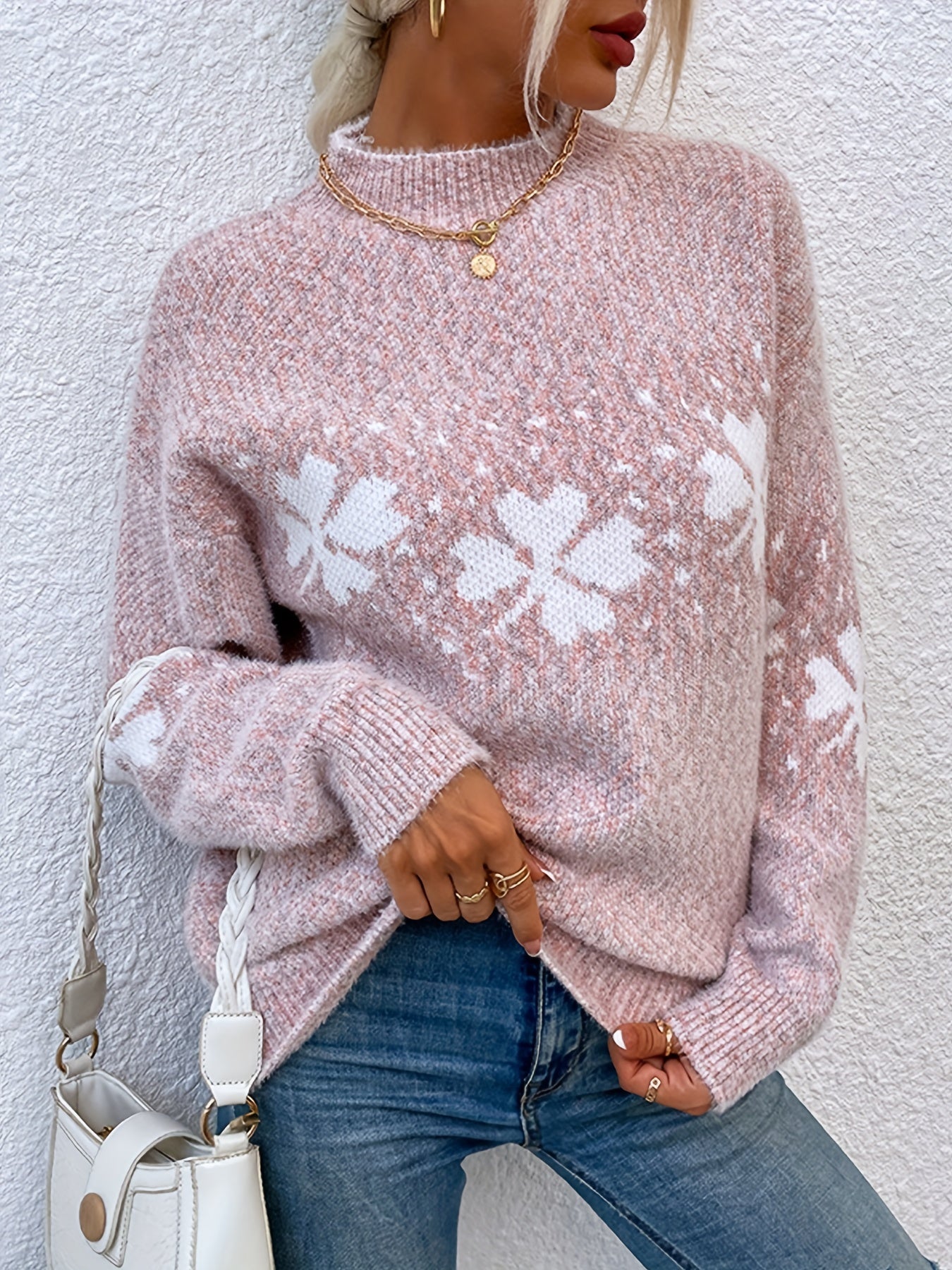 Four-Leaf Clover Sweater - Maeve