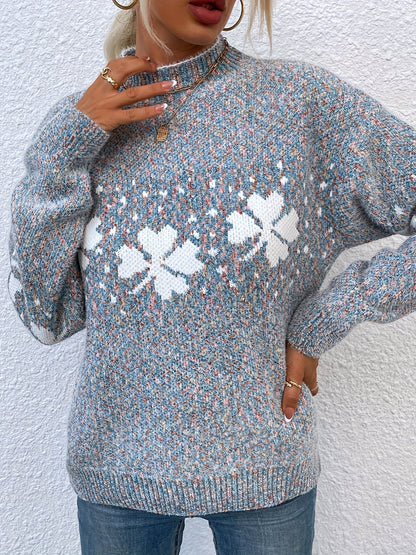 Four-Leaf Clover Sweater - Maeve