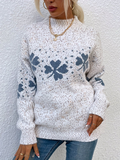 Four-Leaf Clover Sweater - Maeve