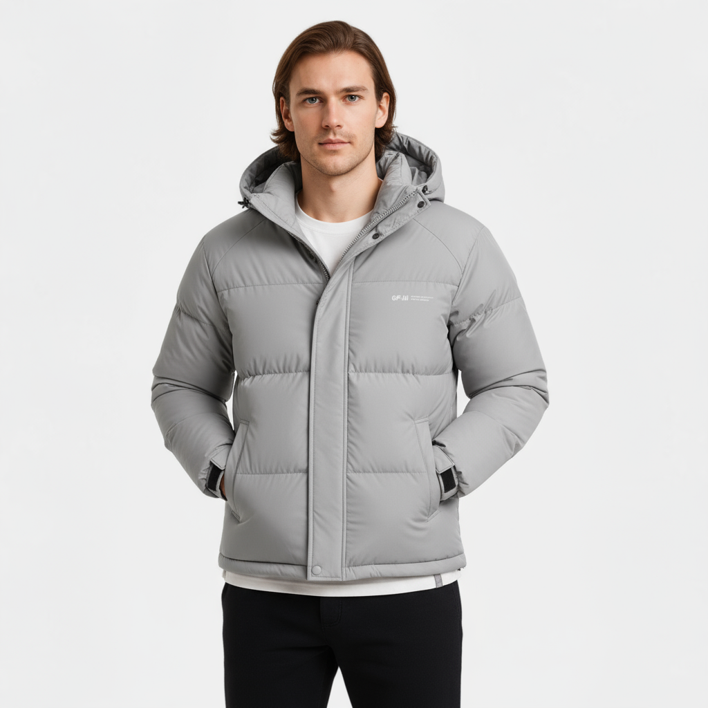 Warm Waterproof Men's Puffer Coat