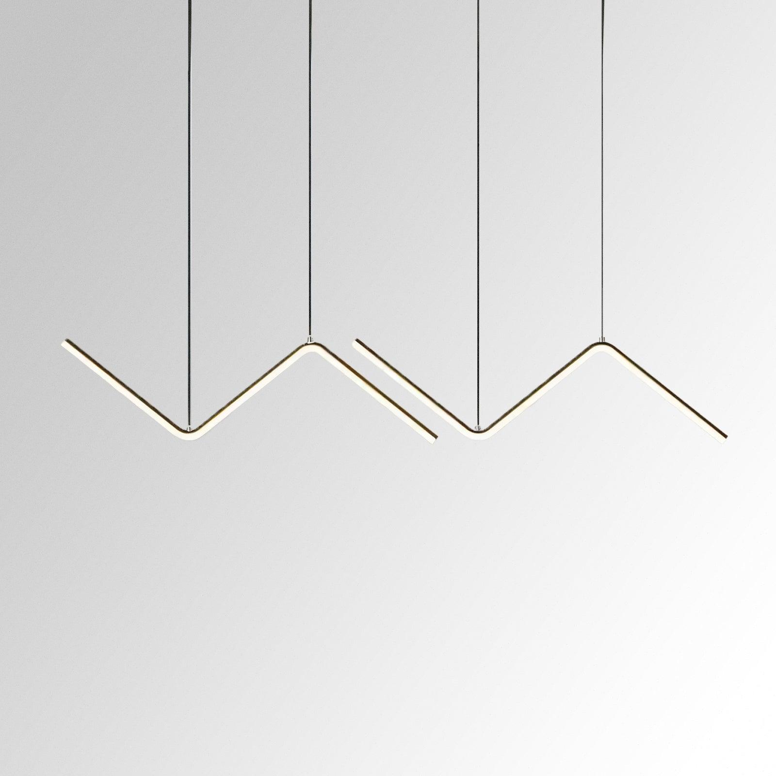 Modern Triangle Hanging Light Fixture - BritishElegance