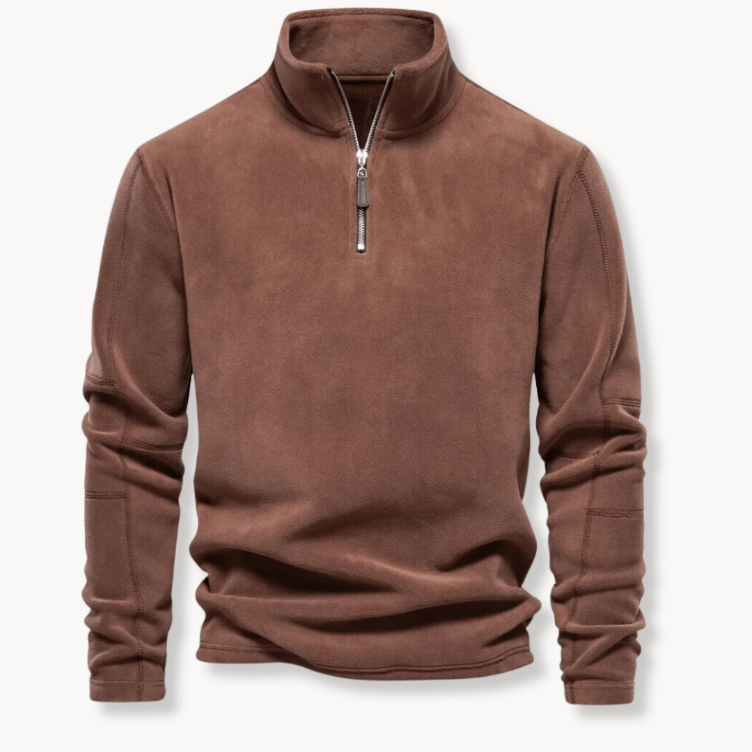 Warm Men's Long Sleeve Crew Neck Pullover Sweater