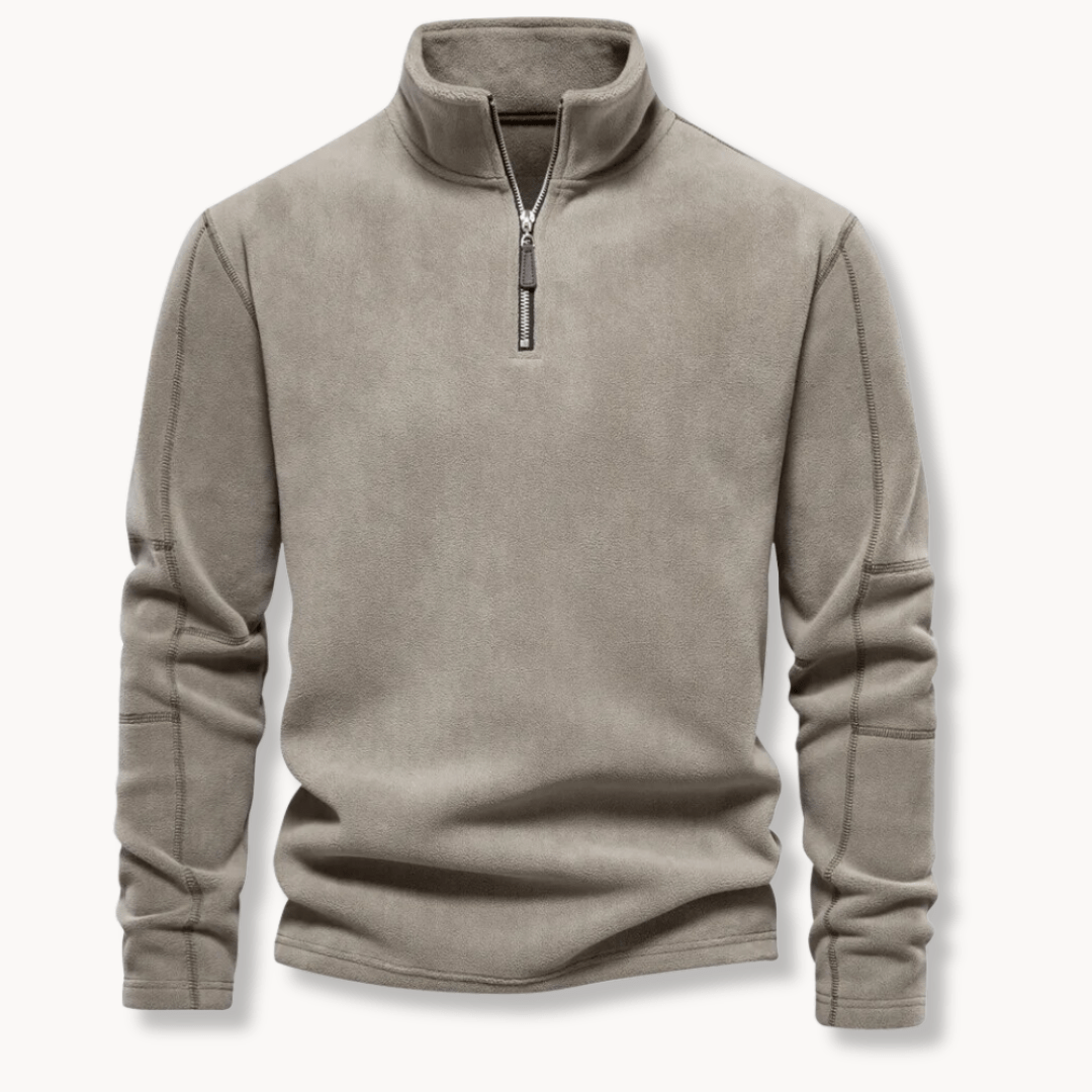 Warm Men's Long Sleeve Crew Neck Pullover Sweater
