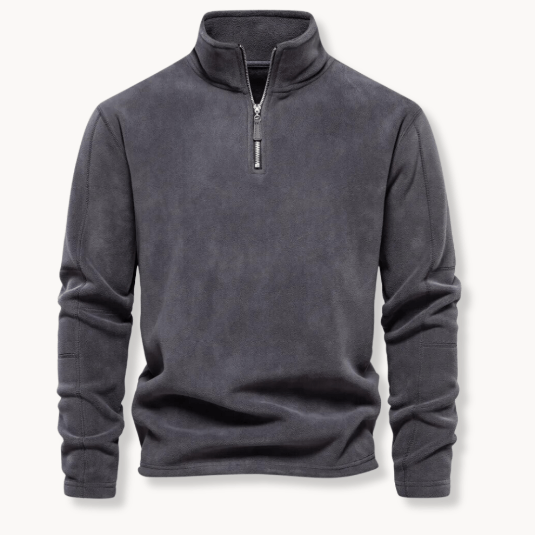 Warm Men's Long Sleeve Crew Neck Pullover Sweater - BritishElegance