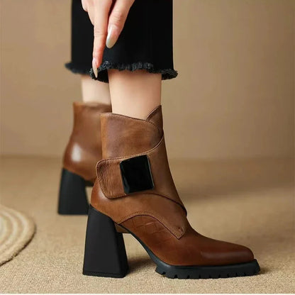 Aziel Leather Boots