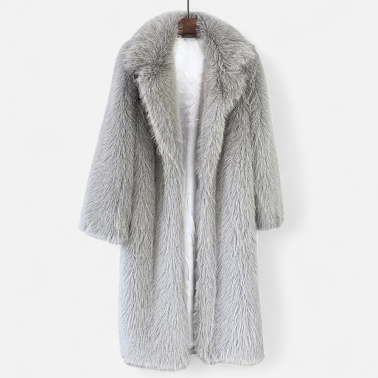 Plush Faux Fur Women's Winter Coat
