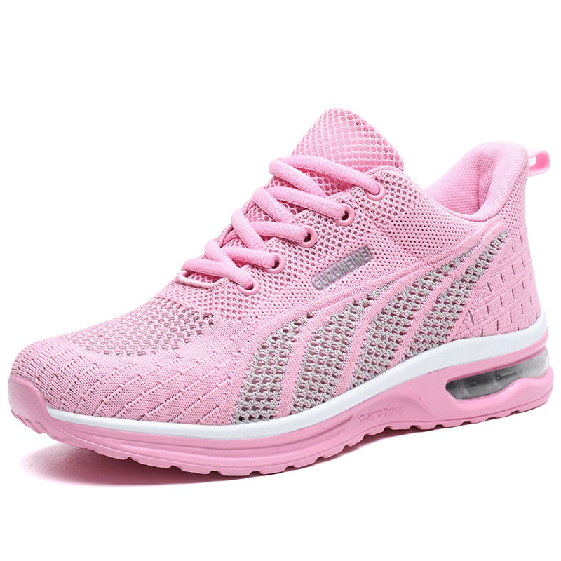 GlideMotion Run | Ergonomic Trainers with Cushioned Heel for Women
