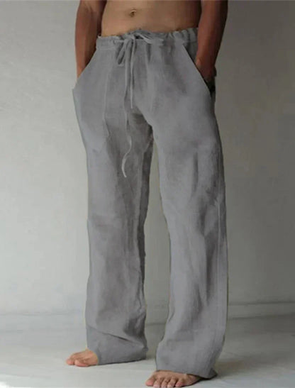 Comfortable Loose Fit Mens Drawstring Pants