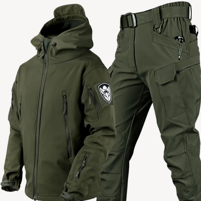 Men's Tactical Softshell Jacket & Pants Set