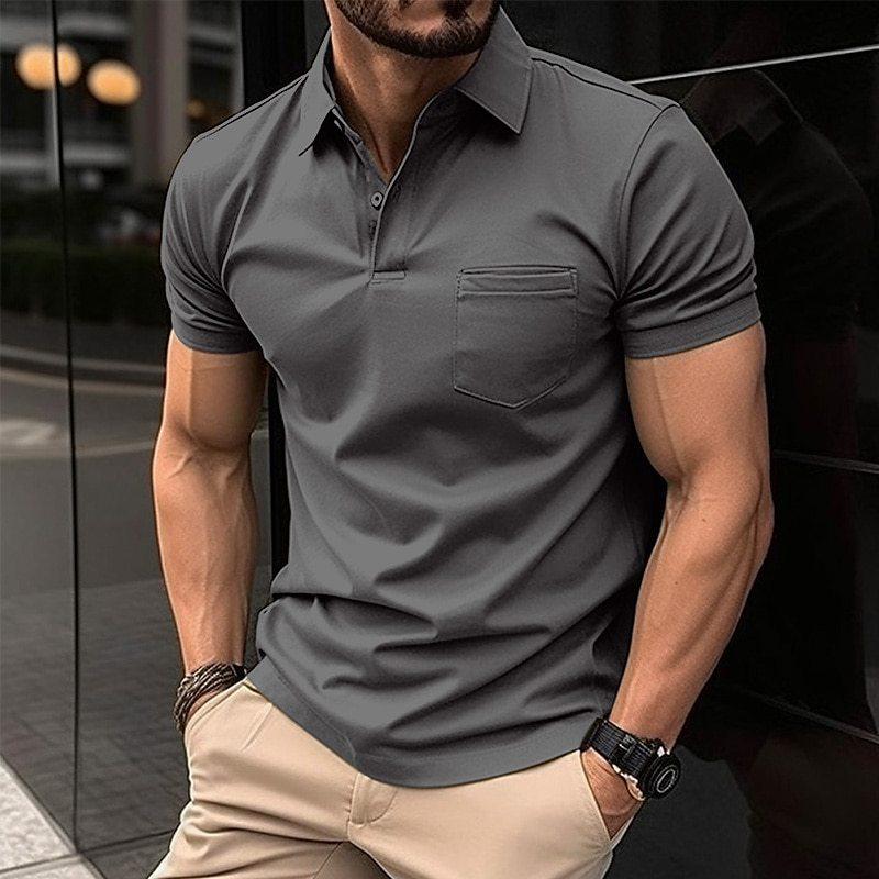 Classic Casual Mens Polo Shirt