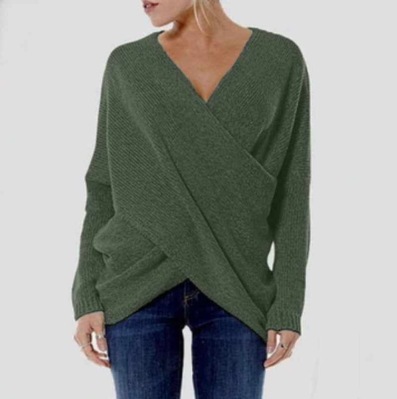 Women's Chic Cable Knit Sweater